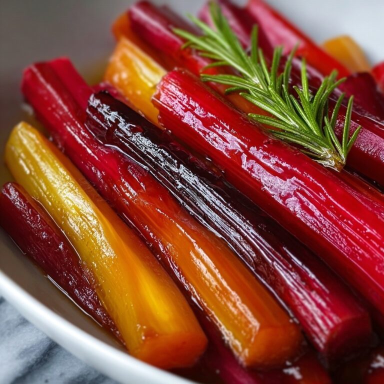 Sweet Roasted Rhubarb Recipe