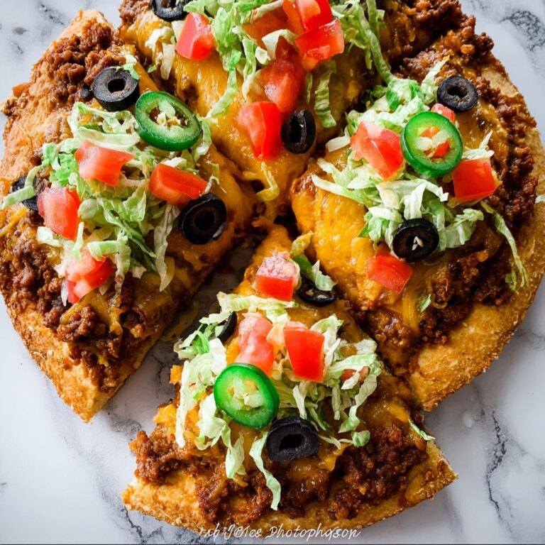 Taco Pizza Appetizer Recipe