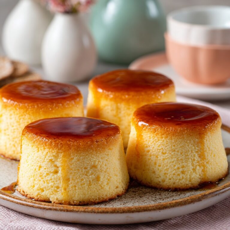 Mini Chinese Sponge Cakes Recipe