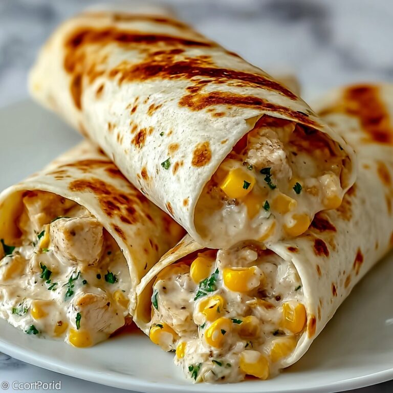 Quick Cheesy Chicken Wraps That Satisfy Your Cravings Recipe