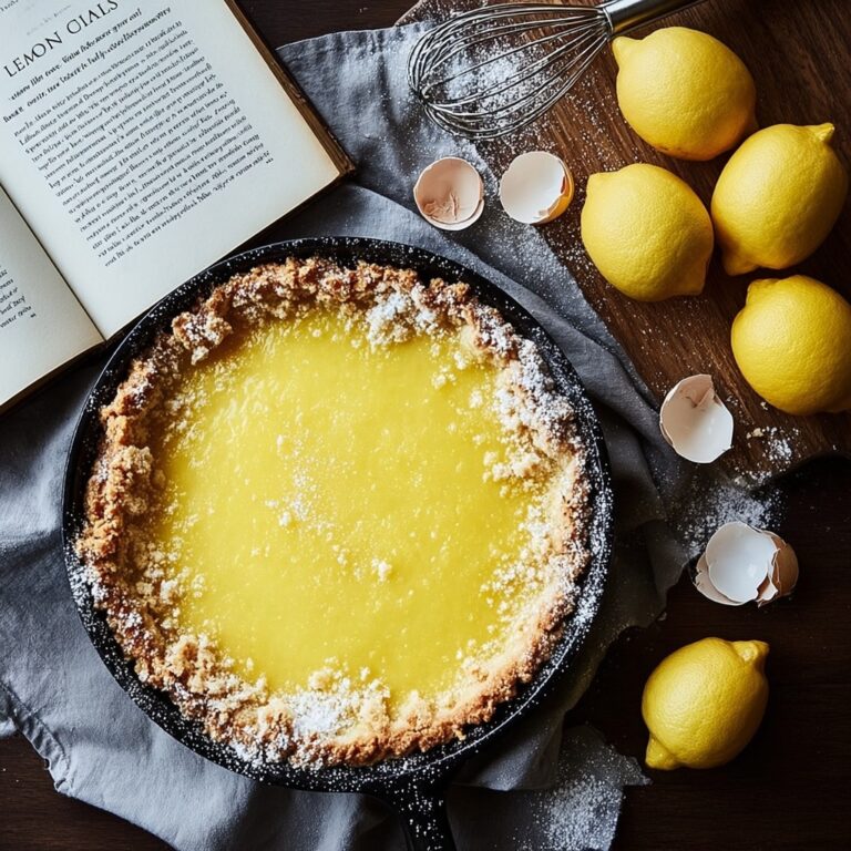 Magic Lemon Cobbler Recipe