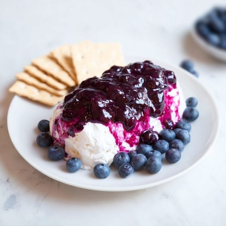 Blueberry Goat Cheese Log Recipe