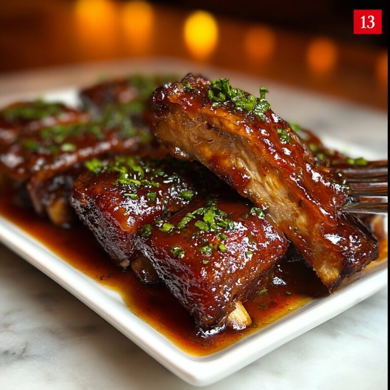 Honey Garlic Ribs Recipe