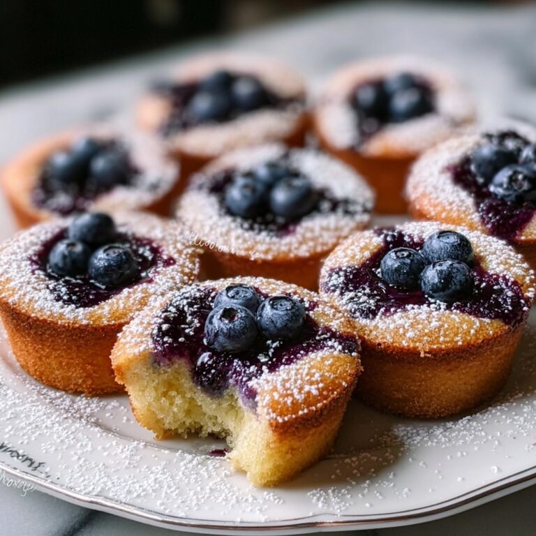 Lavender Blueberry Tea Cakes Recipe