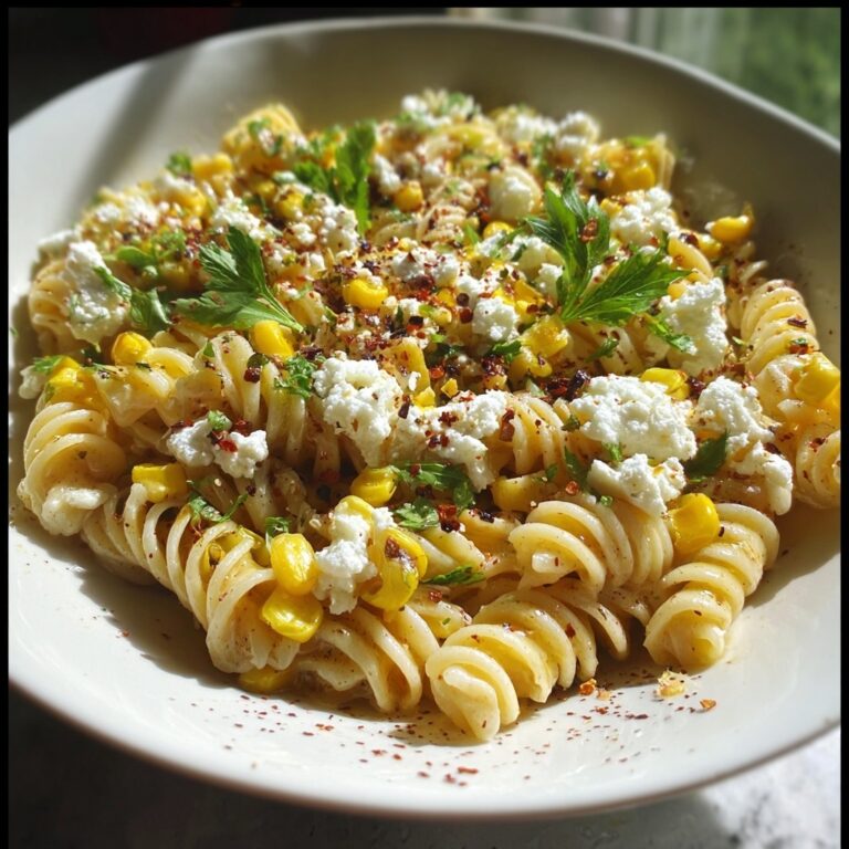 Mexican Street Corn Pasta Salad Recipe
