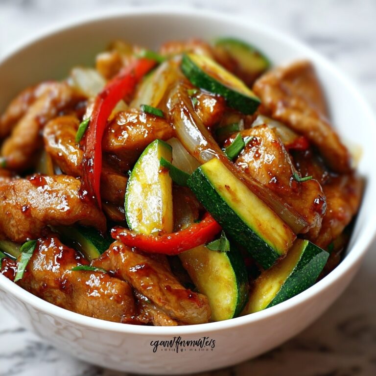 Chicken Zucchini Stir Fry Recipe