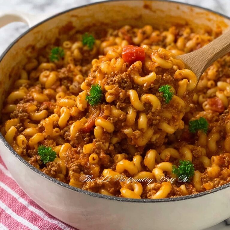 Comforting Ground Beef Goulash Recipe